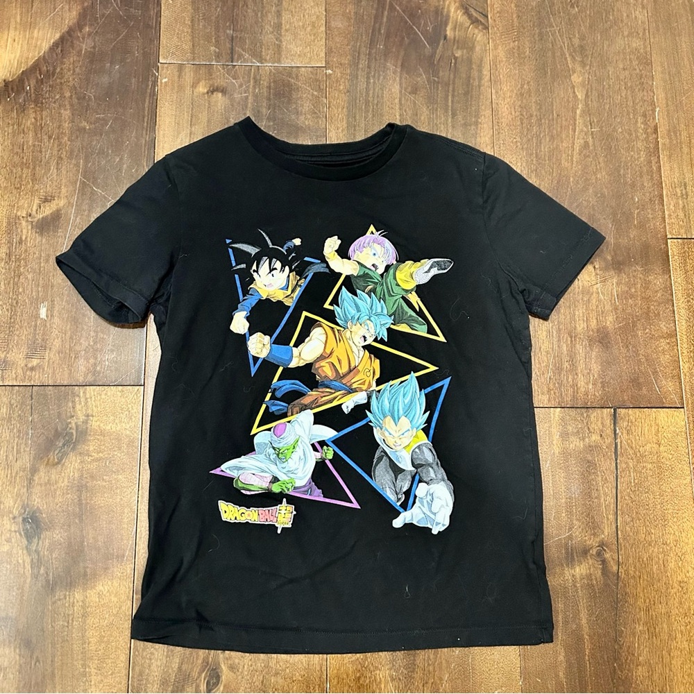 Dragon Ball Z Black Short Sleeve Graphic Tee